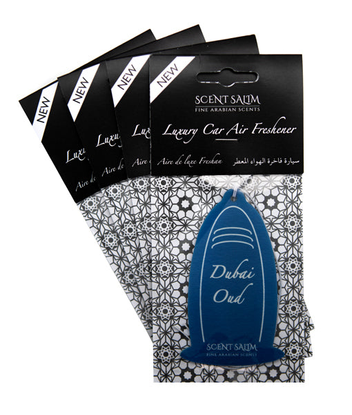 Dubai Oud Car air freshener x4 – Scent Salim