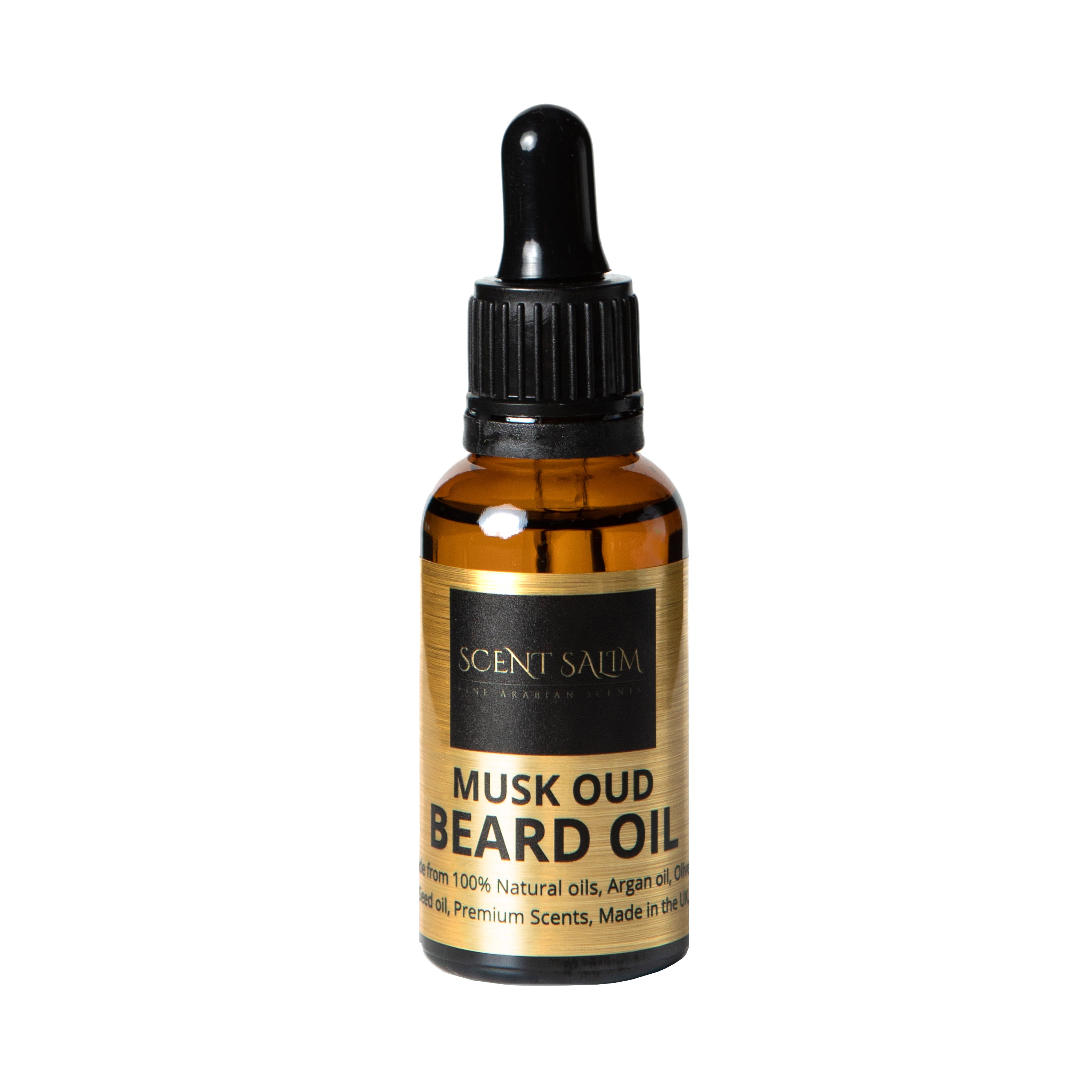 Musk Oud Beard Oil 30ml – Scent Salim